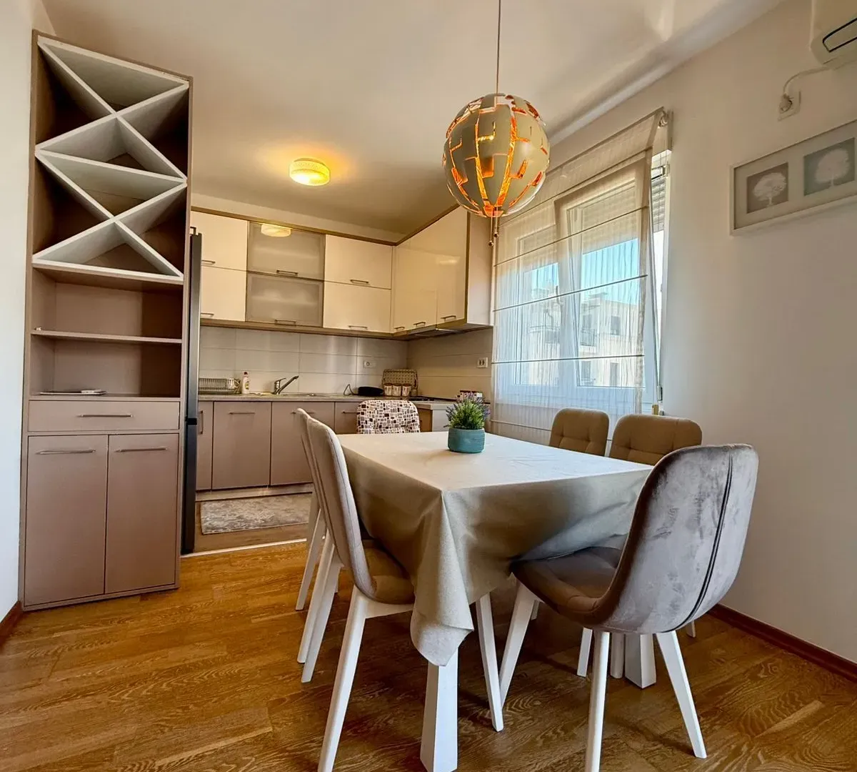 Rent, one bedroom apartment, 47m², Blok 9, Podgorica