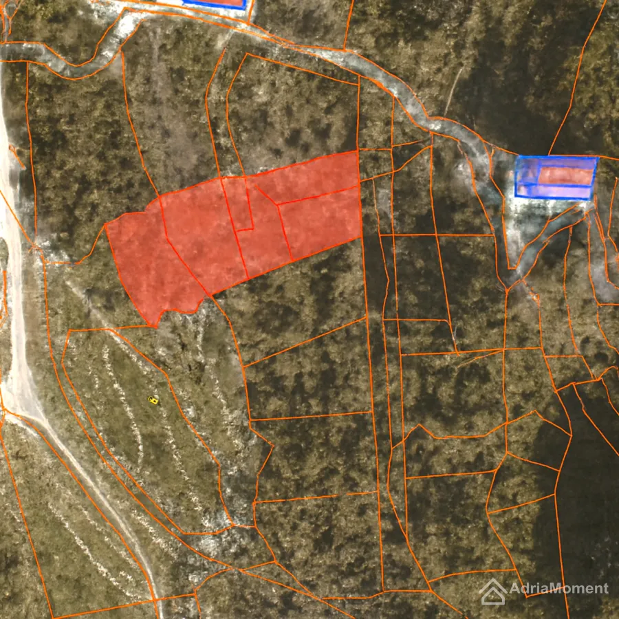 Prodaja, plac, 1260m², Blizikuće, Budva