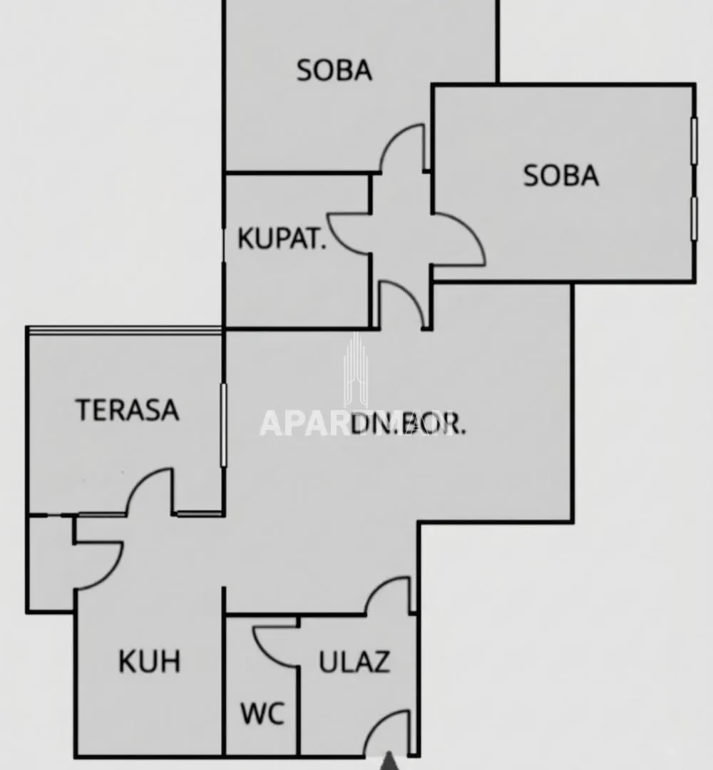 Prodaja, dvosoban stan, 70m², Brace Jerković, Voždovac Sve Podlokacije