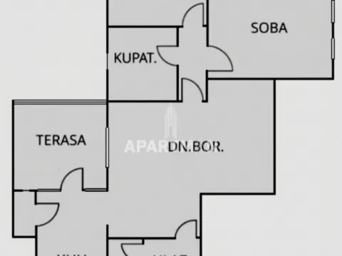 Sale, two bedroom apartment, 70m², Brace Jerković, Voždovac Sve Podlokacije - image 14