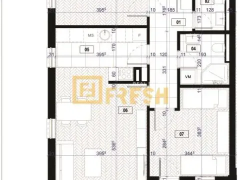 Prodaja, dvosoban stan, 72m², Zabjelo, Podgorica - image 6