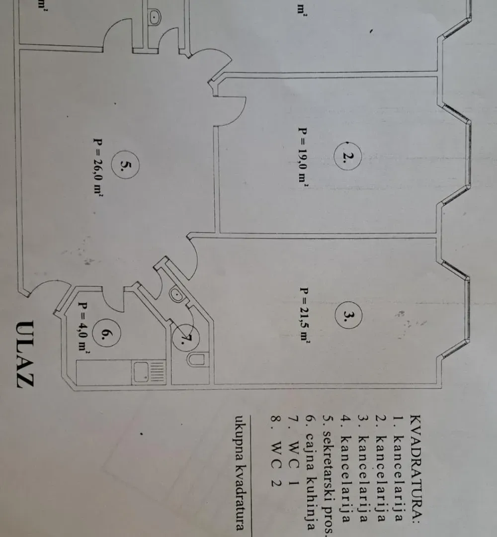 Rent, office space, 110m², Medijana, Niš