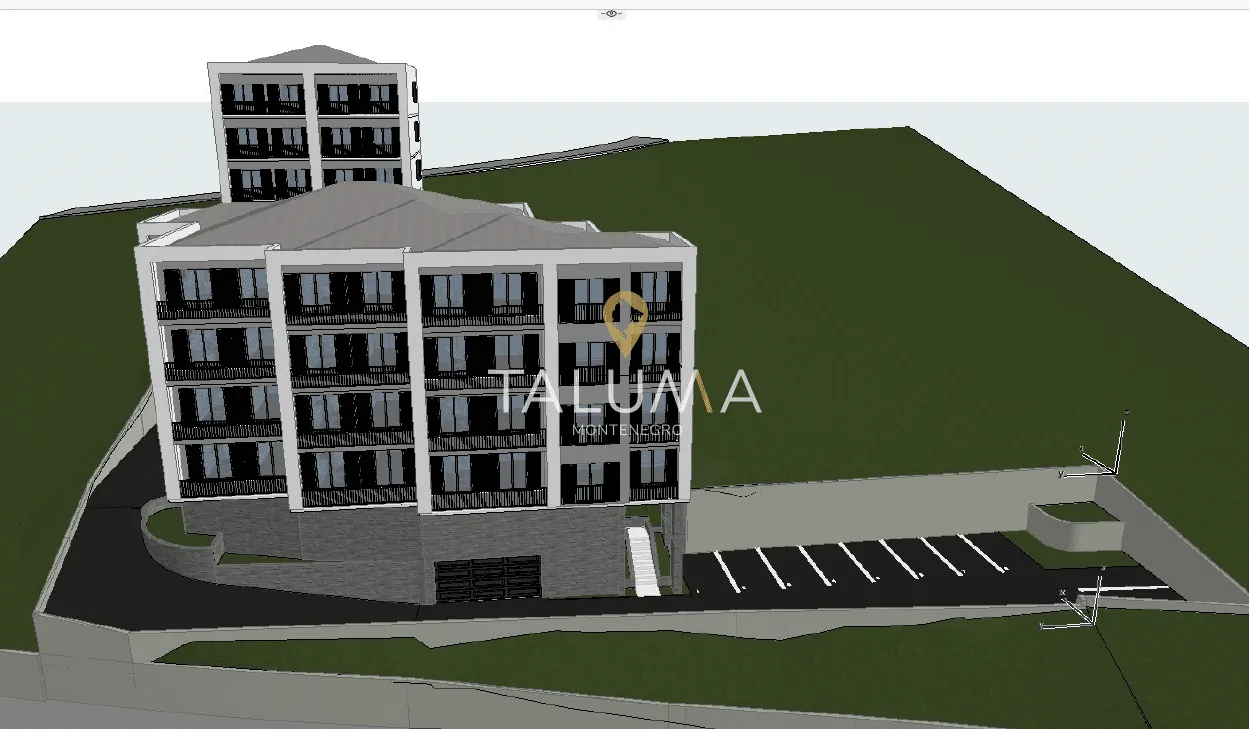 Sale, one bedroom apartment, 56m², Lazi, Budva