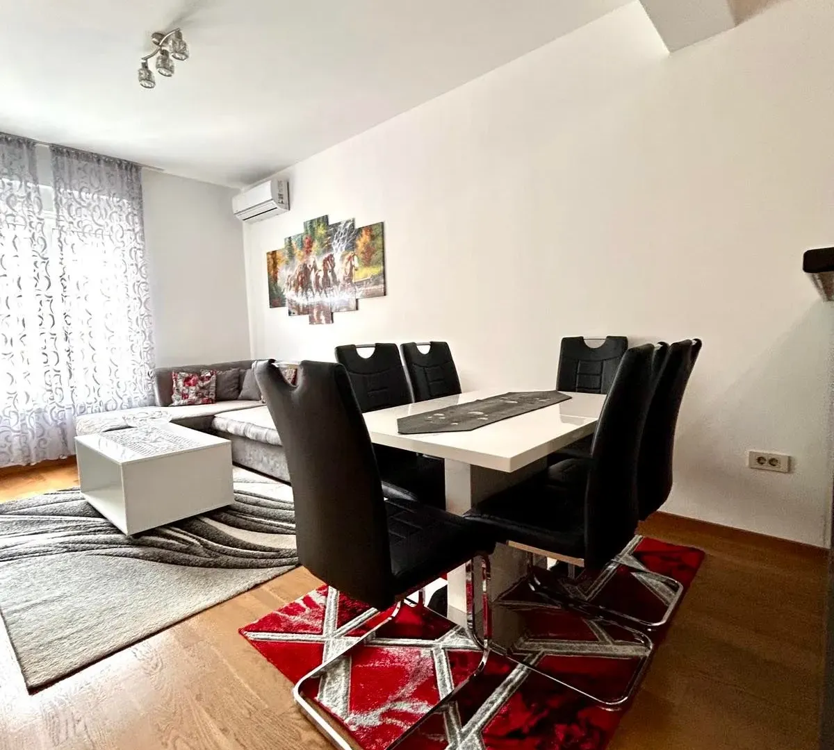 Rent, one bedroom apartment, 45m², Zabjelo, Podgorica