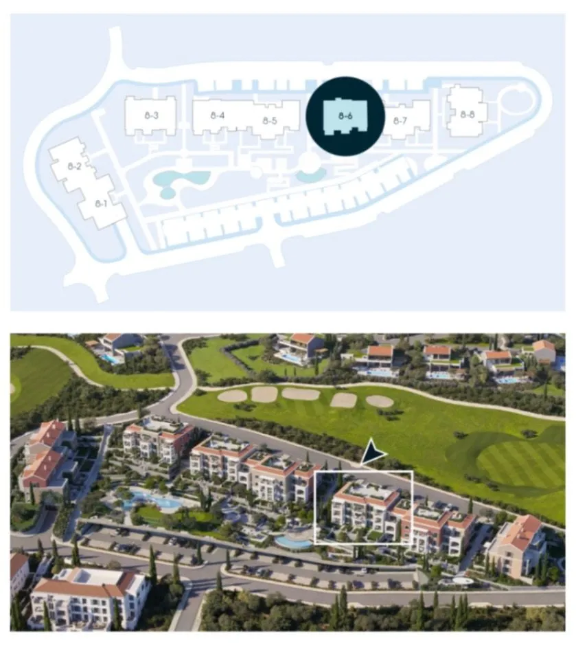 Prodaja, trosoban stan, 108m², Luštica Bay, Tivat