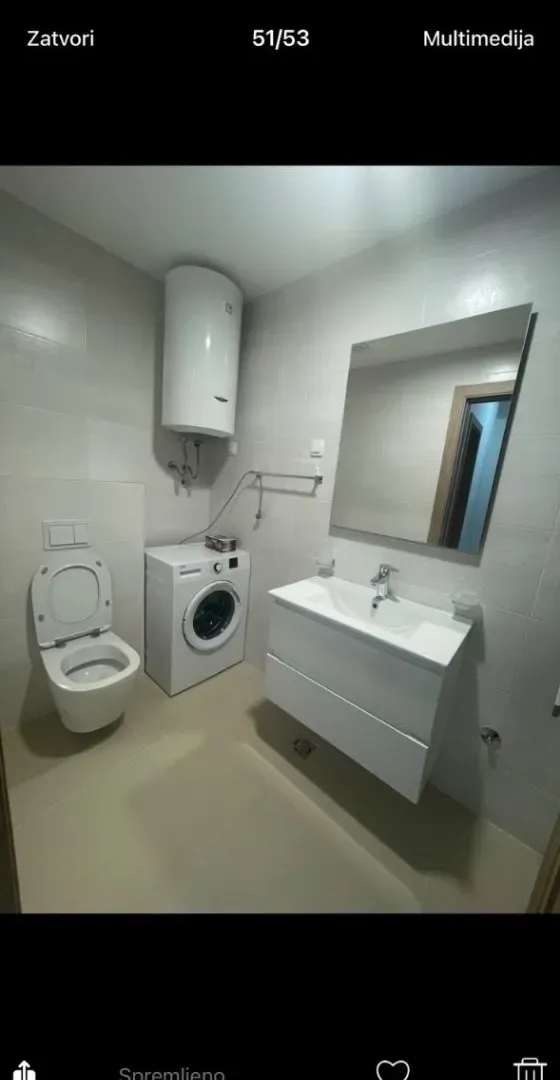 Rent, two bedroom apartment, 74m², Master Kvart, Podgorica