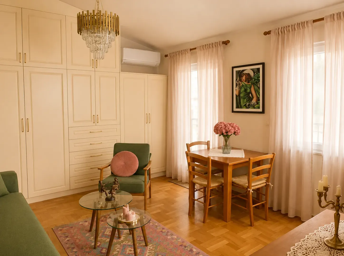 Rent, studio apartment, 31m², Preko Morače, Podgorica
