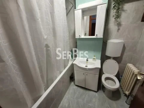 Kupatilo opremljeno tuš kabinom, umivaonikom i toaletom. - image 12