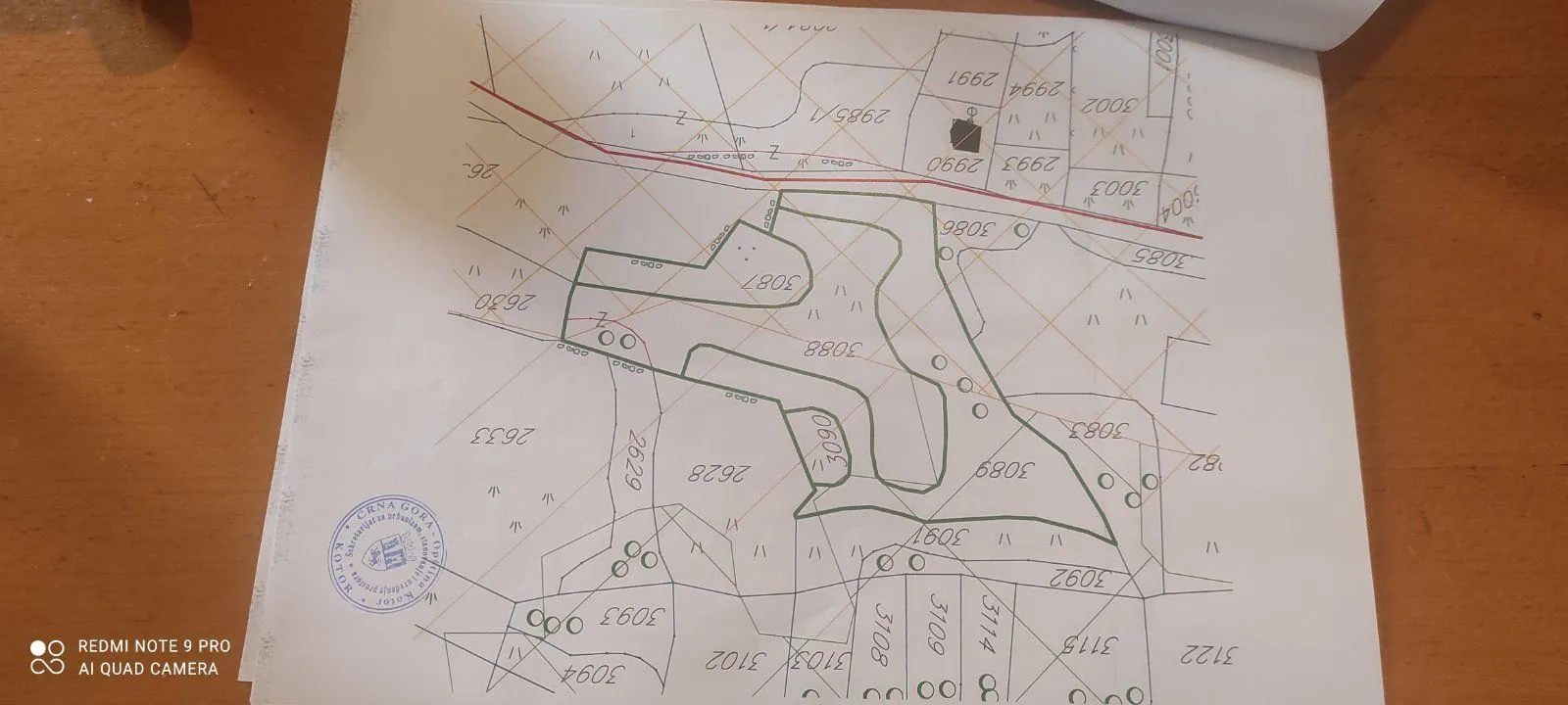 Prodaja, plac, 6000m², Risan, Kotor