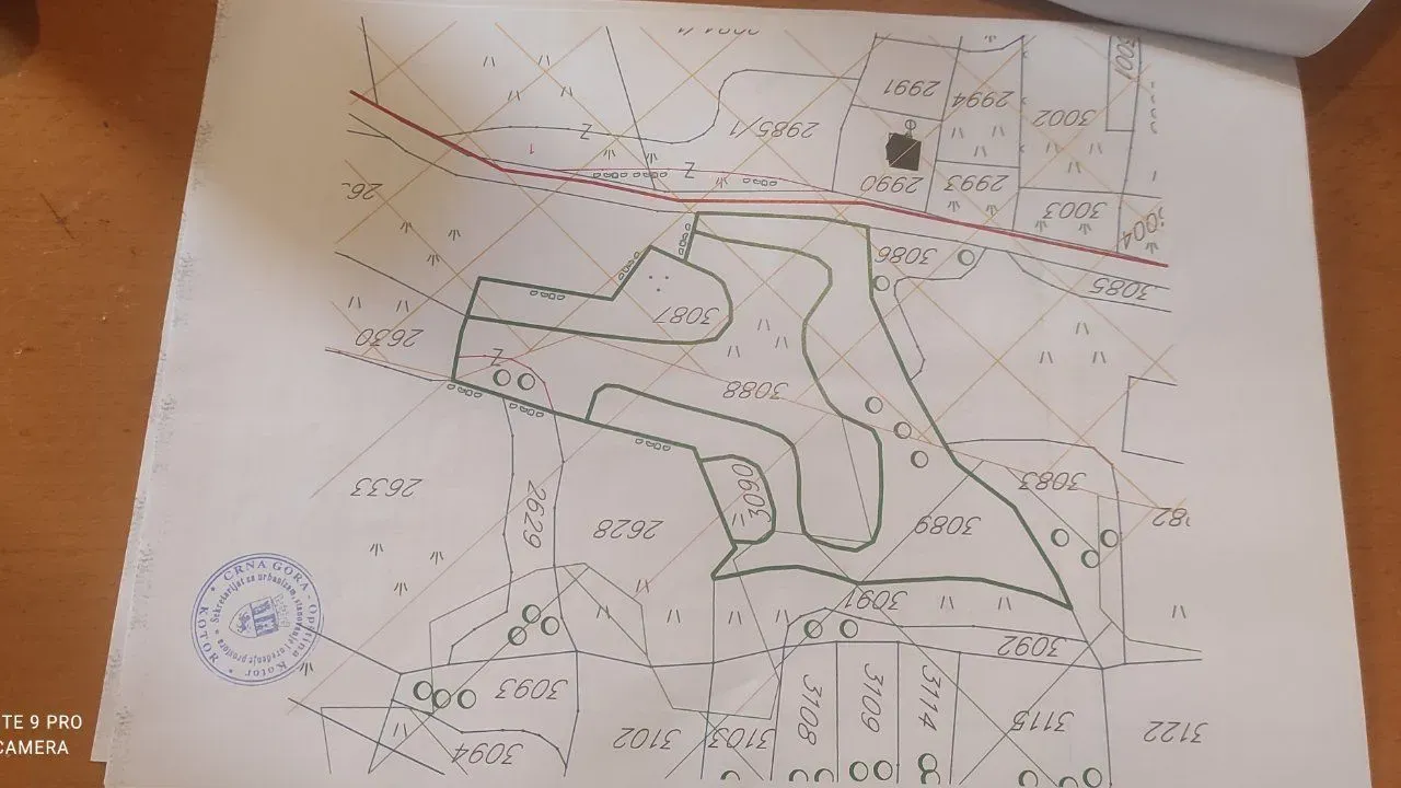 Prodaja, plac, 6000m², Risan, Kotor