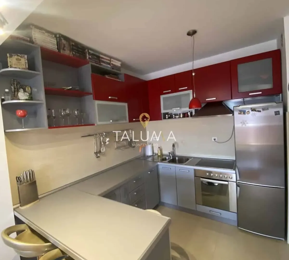 Rent, one bedroom apartment, 50m², Preko Morače, Podgorica