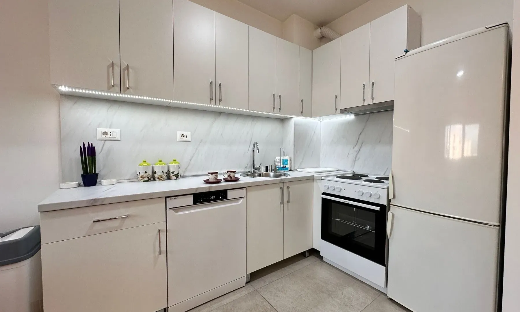 Rent, apartment, 62m², Zabjelo, Podgorica