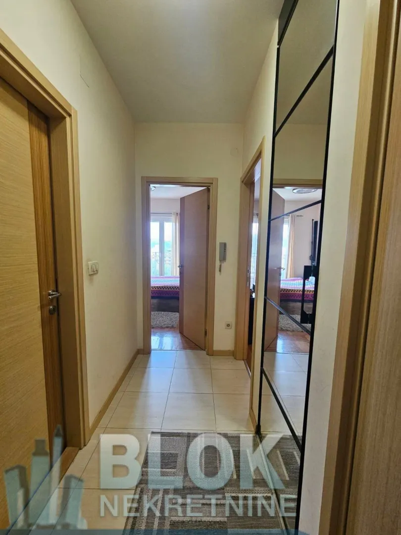 Izdavanje, jednosoban stan, 55m², Blok 6, Podgorica