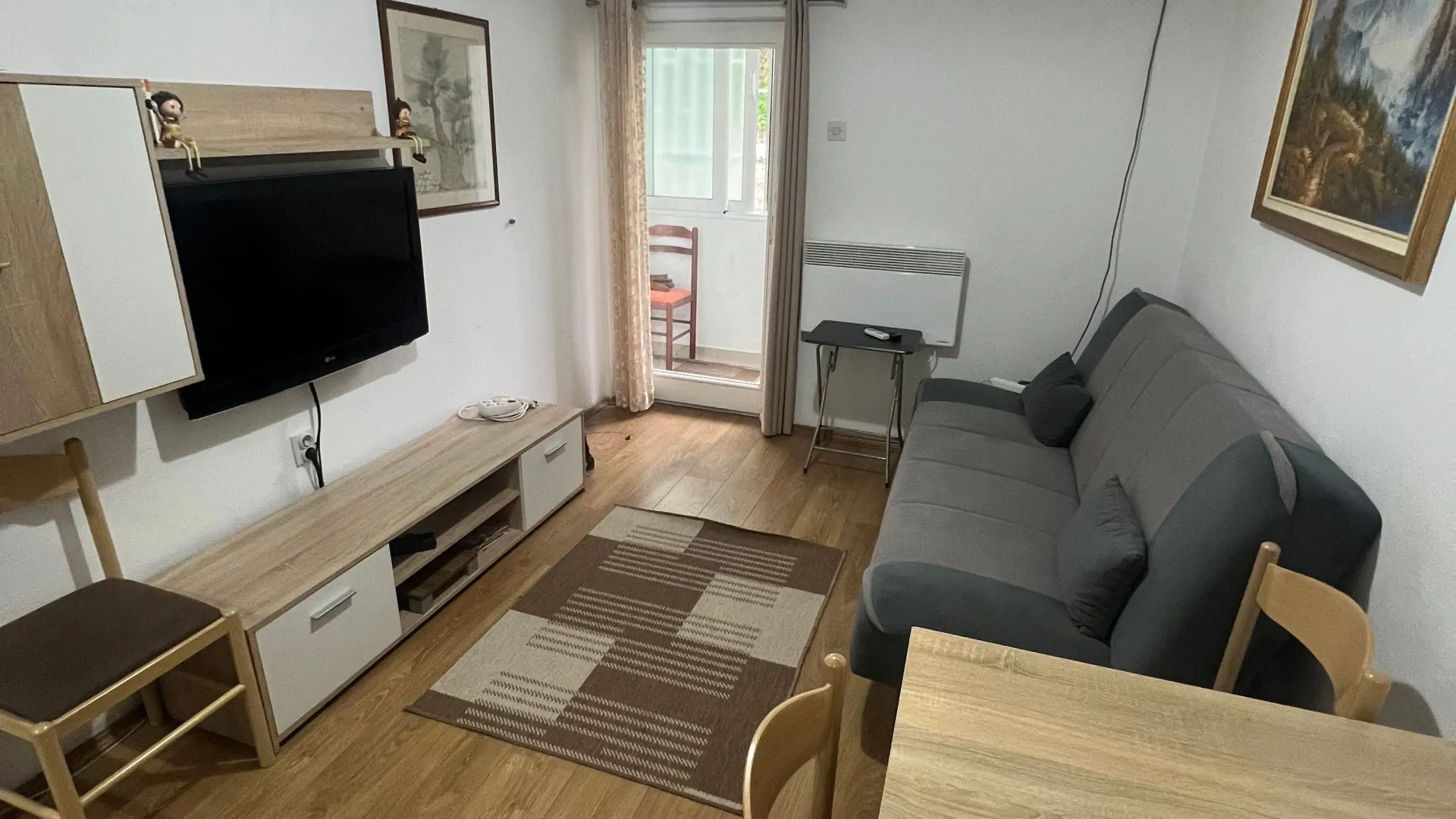 Izdavanje, jednosoban stan, 38m², Šušanj, Bar
