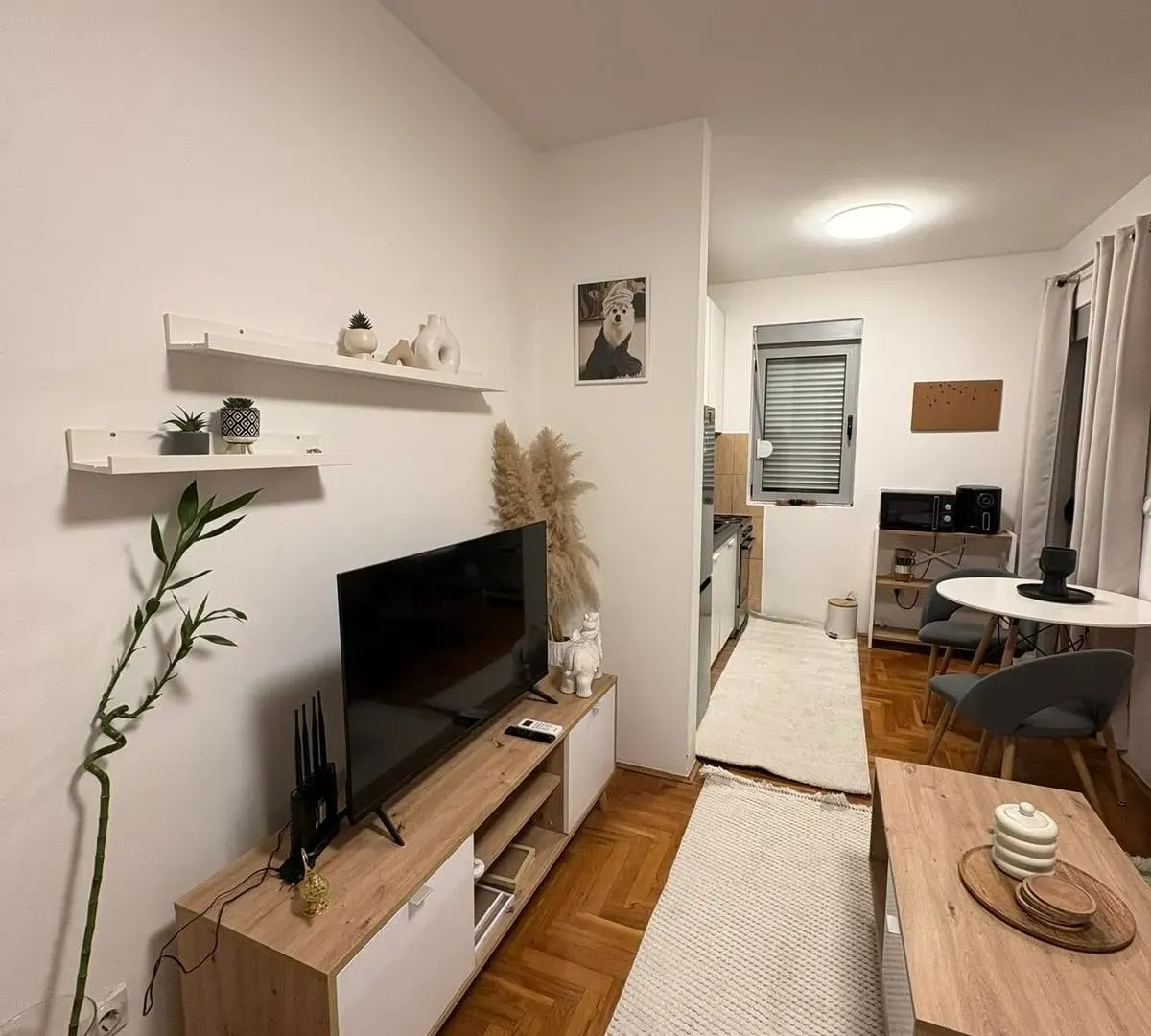 Rent, one bedroom apartment, 44m², Malo Brdo, Podgorica