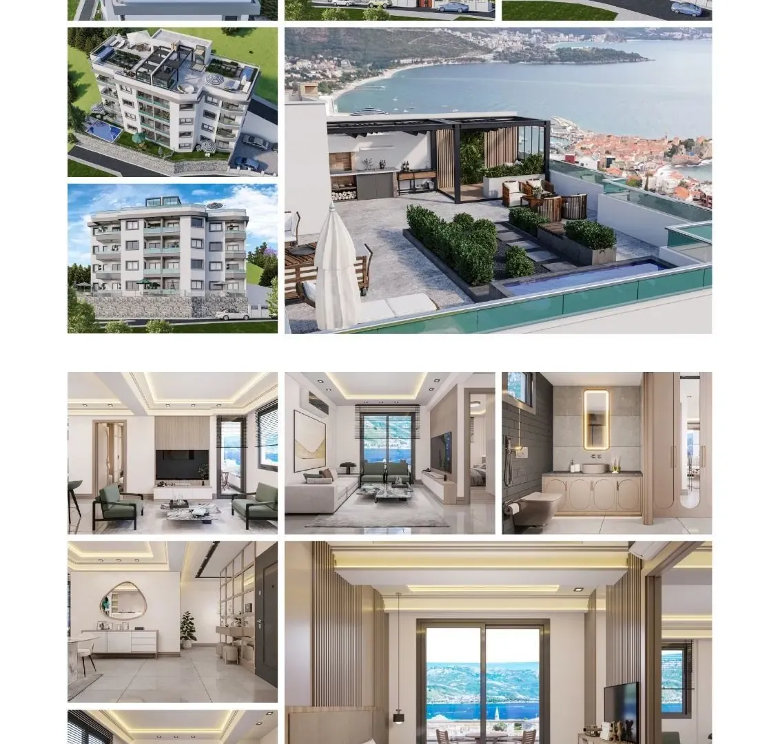 Sale, three bedroom apartment, 200m², Budva, Crna Gora