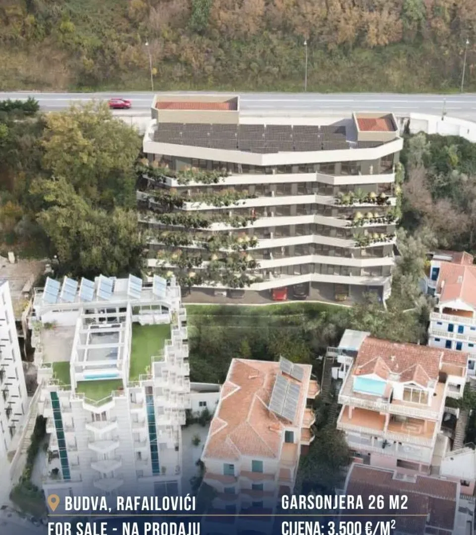 Prodaja, jednosoban stan, 27m², Bečići, Budva