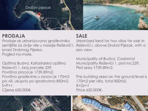 Zemljište in Reževići