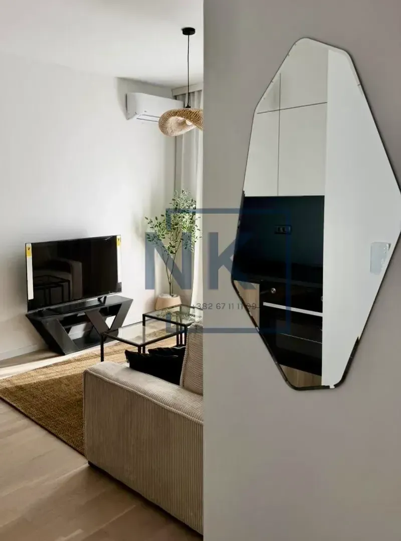 Rent, one bedroom apartment, 37m², Tološi, Podgorica