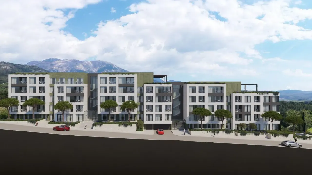 Prodaja, jednosoban stan, 44m², Mrčevac, Tivat