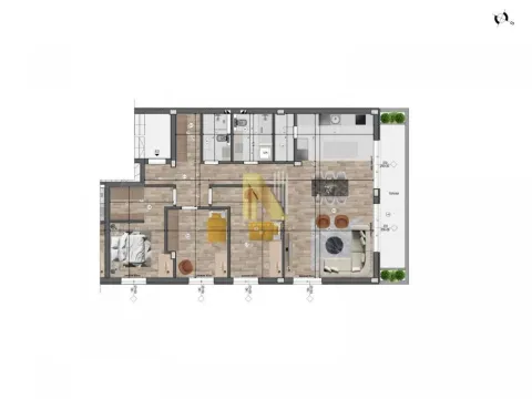 Sale, four bedroom apartment, 114m², Bulevar Evrope, Novi Sad Sve Podlokacije