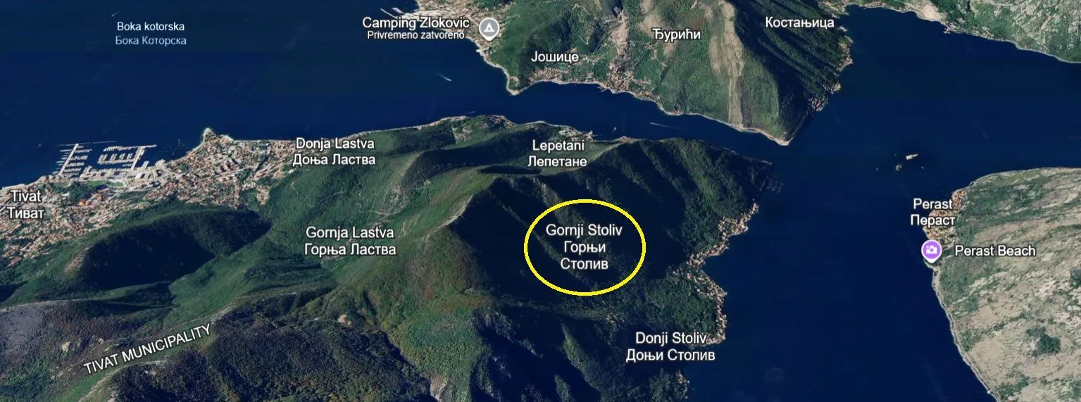 Sale, house, 186m², Stoliv, Kotor