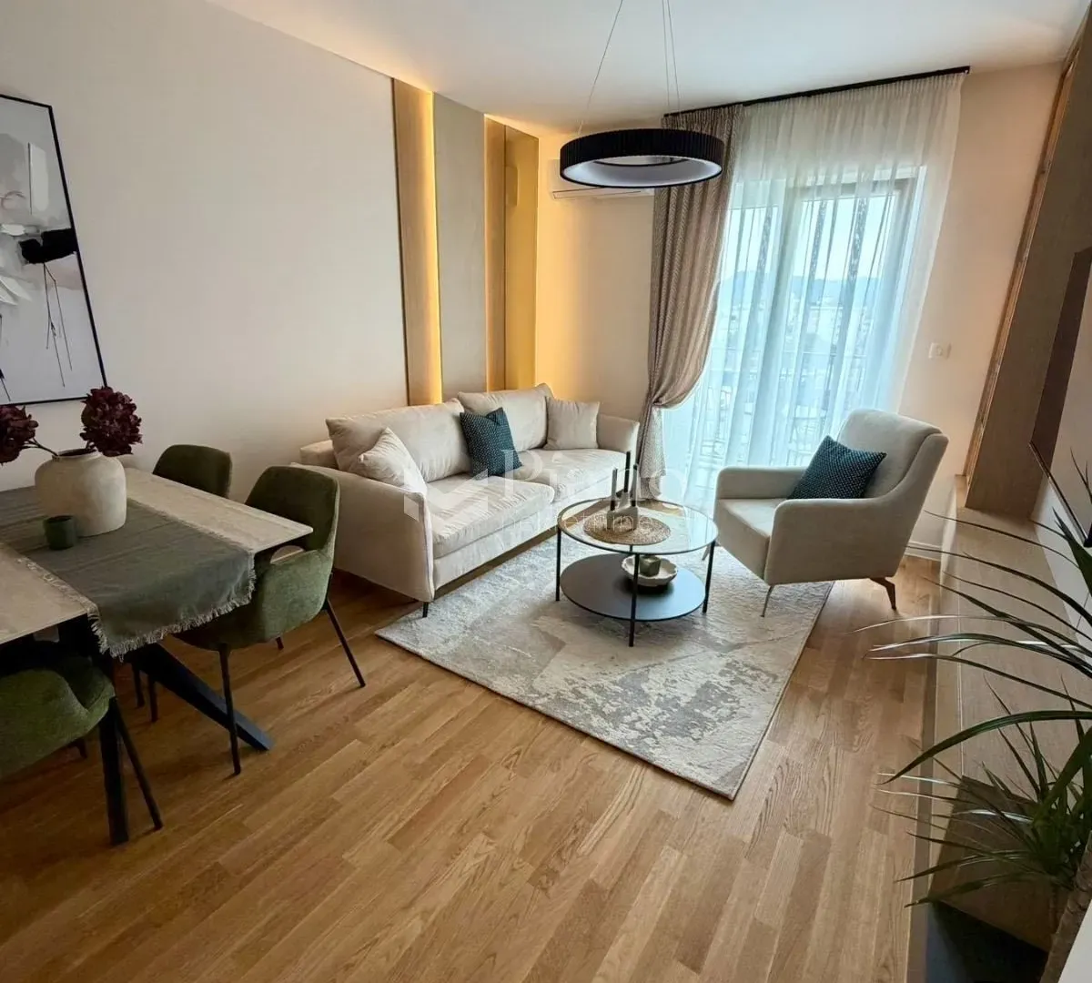 Rent, one bedroom apartment, 40m², Zabjelo, Podgorica