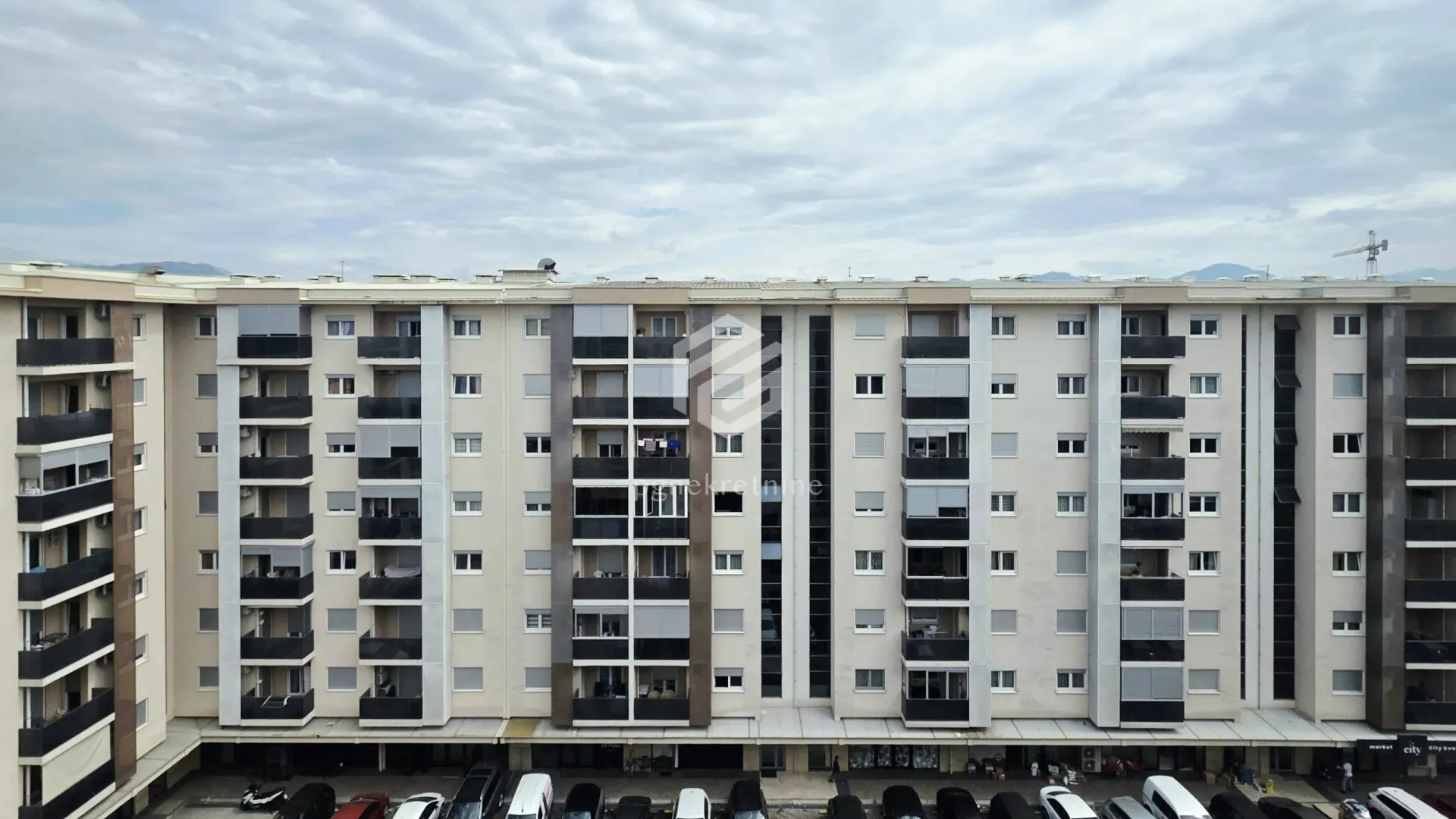 Rent, one bedroom apartment, 47m², City Kvart, Podgorica