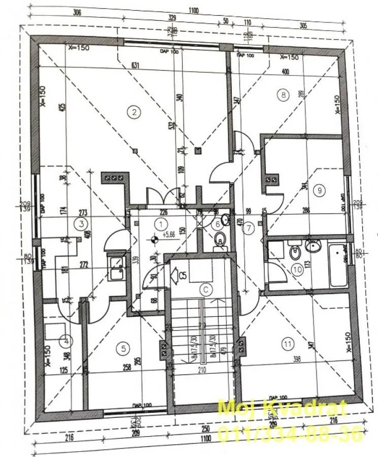 Sale, apartment, 104m², Zemun Sve Podlokacije, Beograd