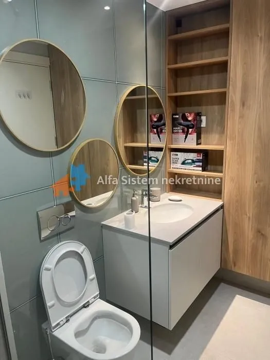 Rent, two bedroom apartment, 55m², Savski Venac, Beograd