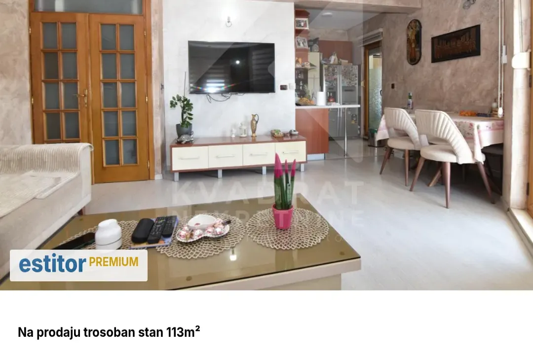 Prodaja, trosoban stan, 113m², Preko Morače, Podgorica