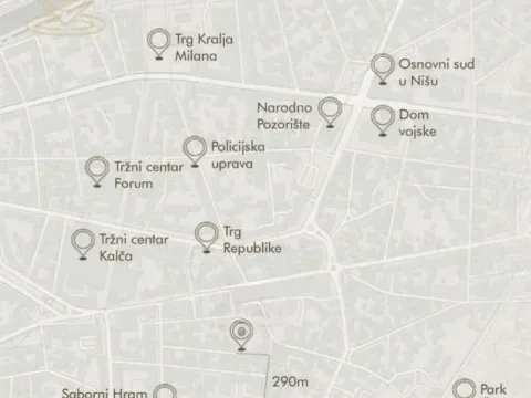 Prodaja, jednosoban stan, 48m², Medijana, Niš - image 12