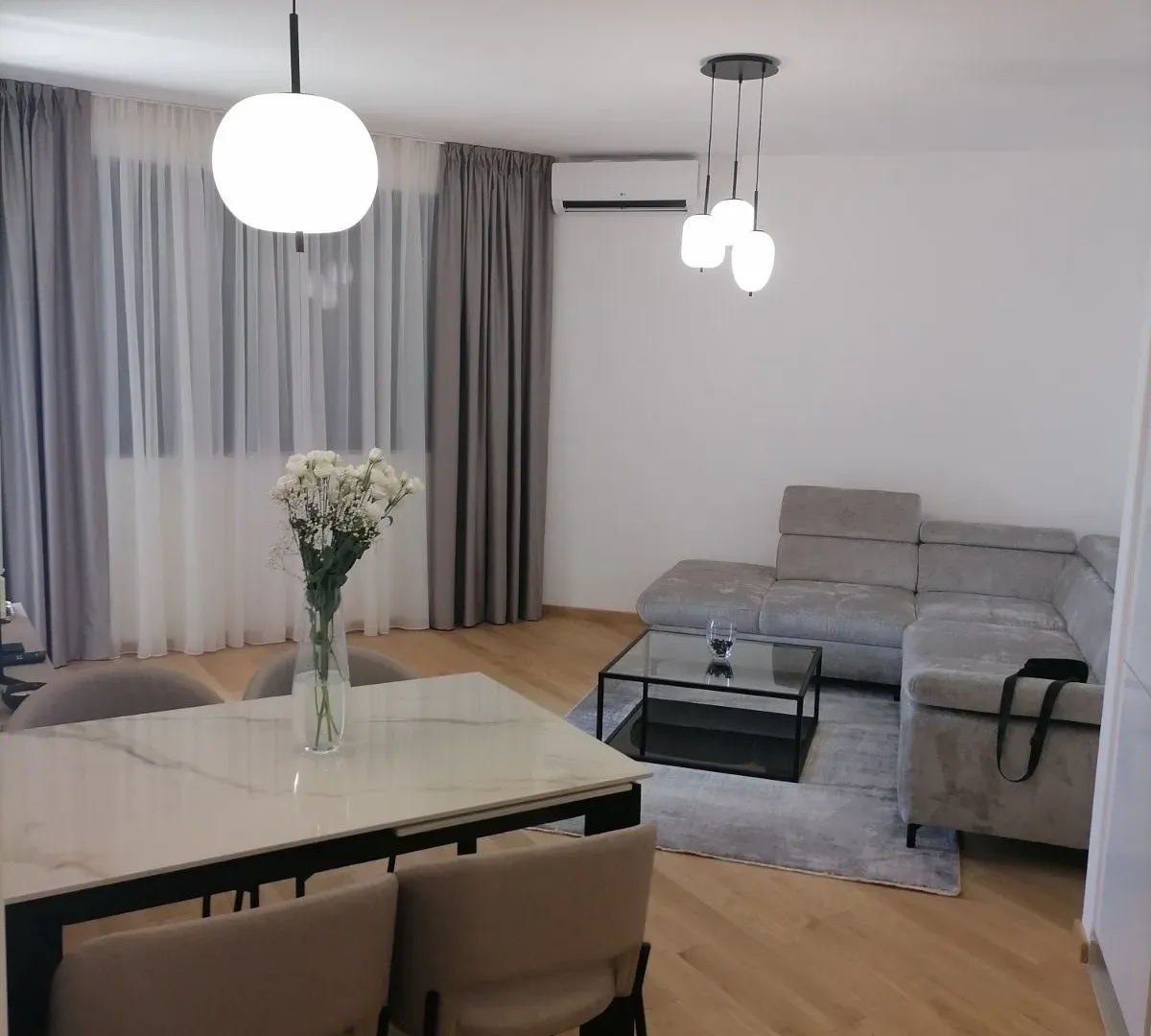 Rent, one bedroom apartment, 44m², Bečići, Budva