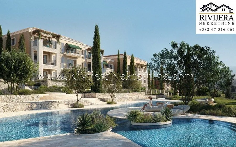 Sale, one bedroom apartment, 56m², Luštica Bay, Tivat