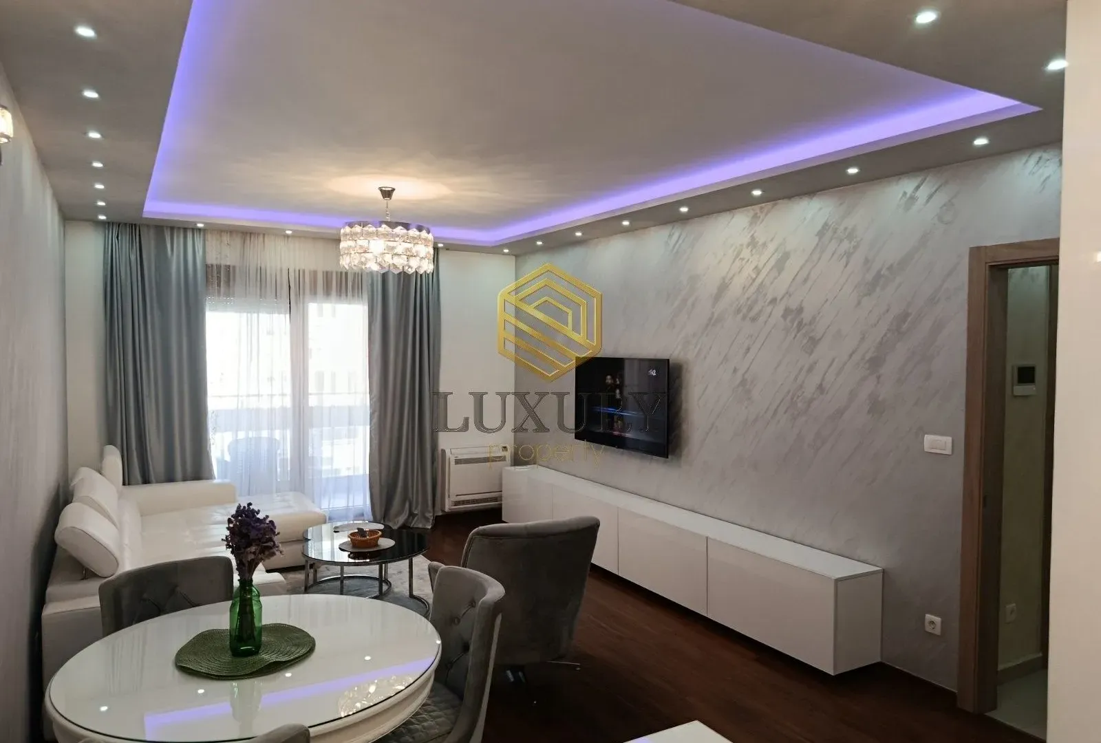 Rent, two bedroom apartment, 74m², Master Kvart, Podgorica