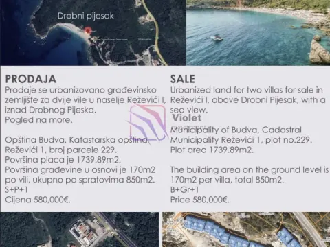 Prodaja, plac, 1739m², Reževići, Budva - image 6