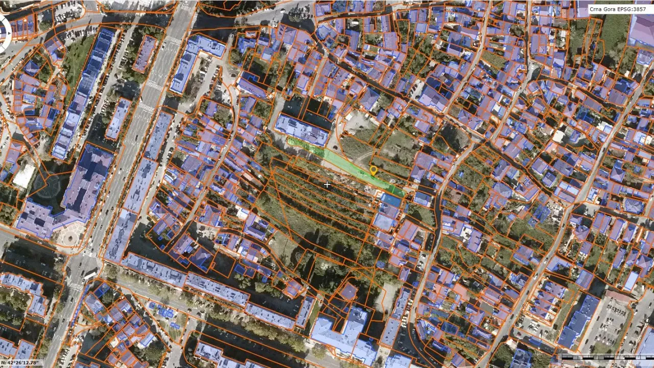 Sale, land lot, 1085m², Drač, Podgorica