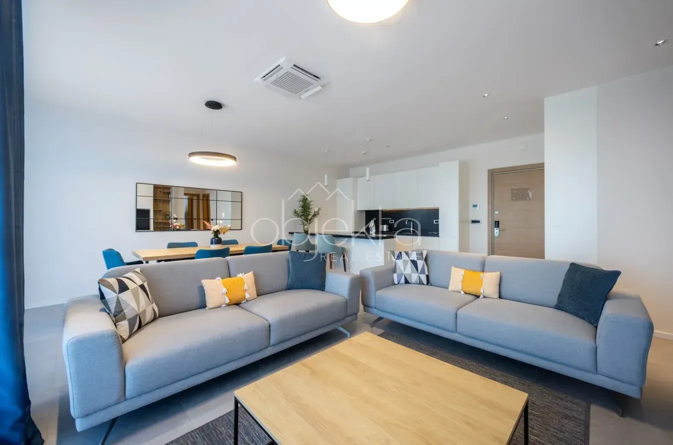 Rent, apartment, 90m², Tivat, Crna Gora