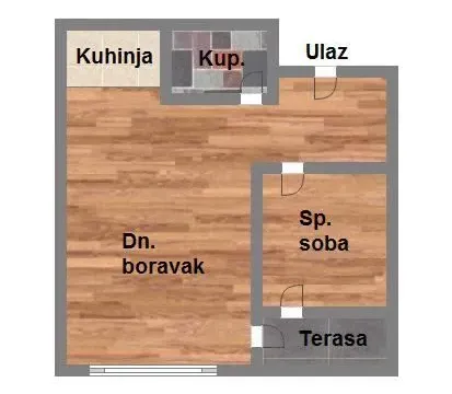  Apartment for Sale, 41m2, Stari Majur, Petrovaradin, Novi Sad