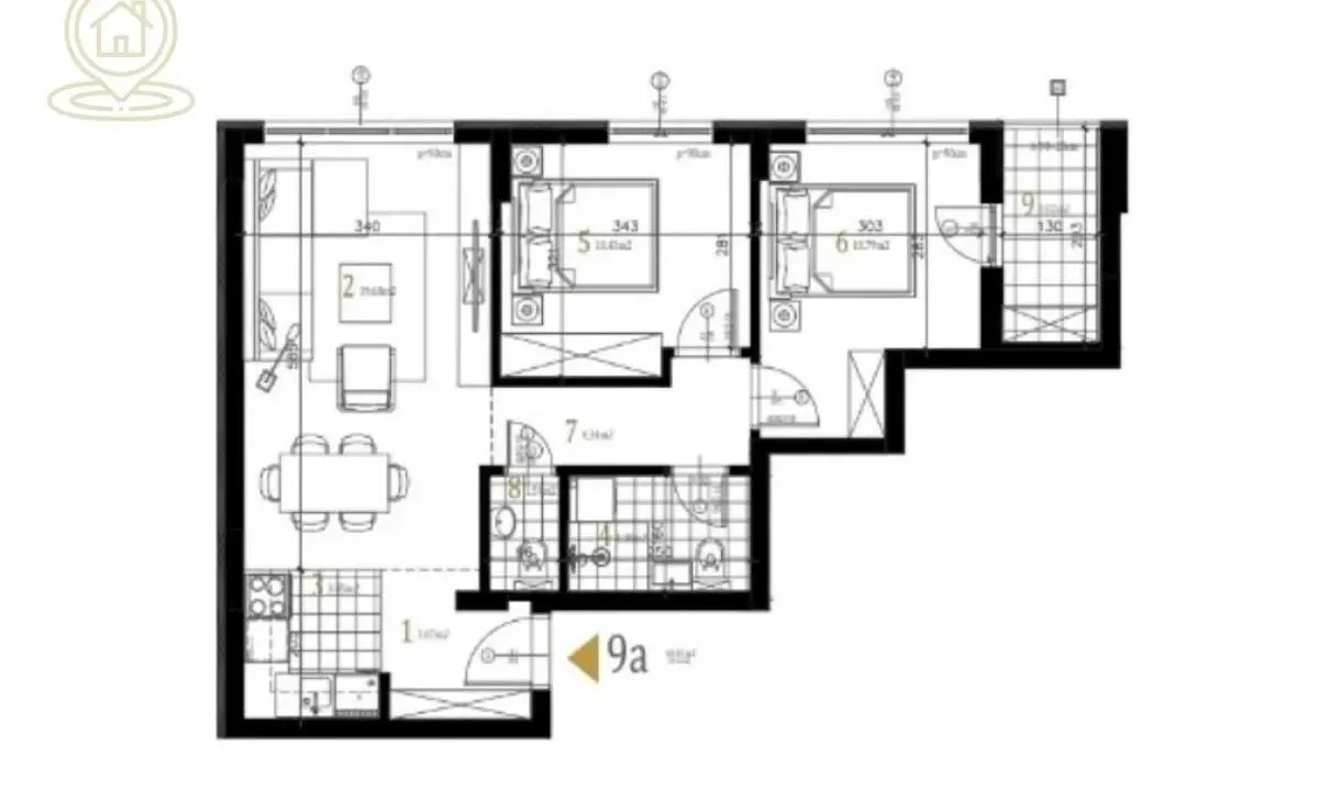 Prodaja, garsonjera, 34m², Adice, Novi Sad Sve Podlokacije
