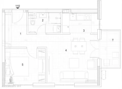 Prodaja, dvosoban stan, 47m², Cvetanova Ćuprija, Zvezdara Sve Podlokacije - image 8