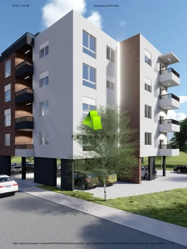 Sale, one bedroom apartment, 44m², Pantelej, Niš