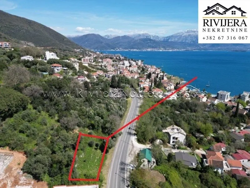 Prodaja, plac, 919m², Đenovići, Herceg Novi