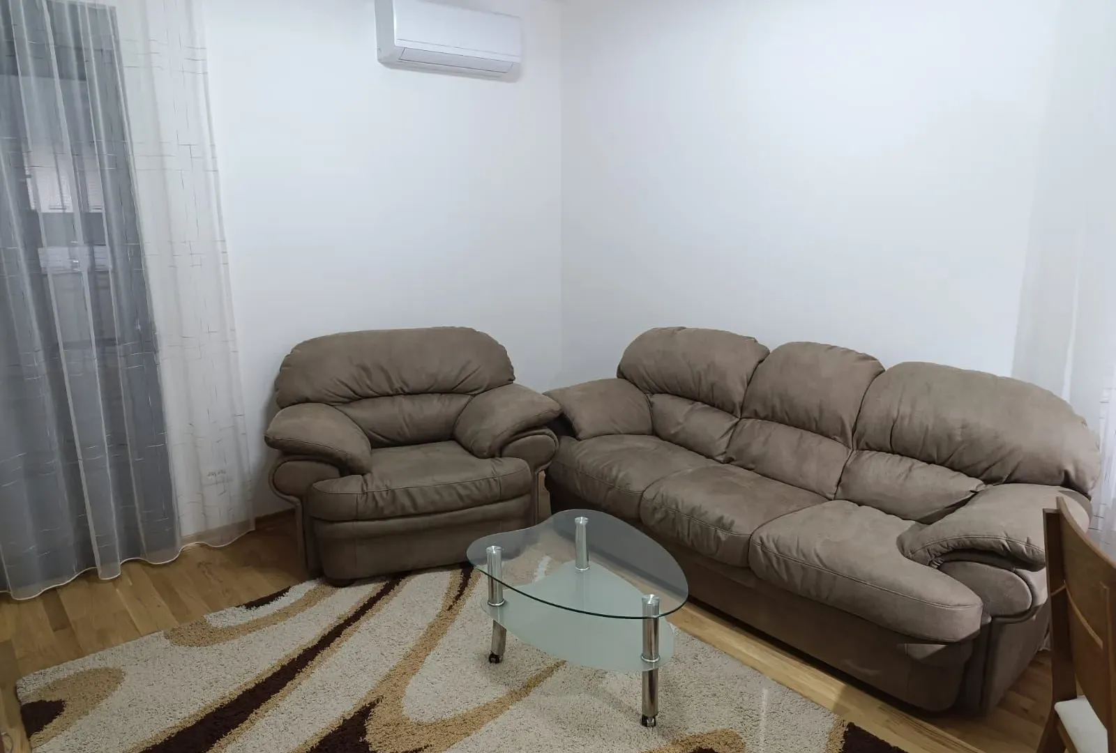 Rent, one bedroom apartment, 44m², Zabjelo, Podgorica