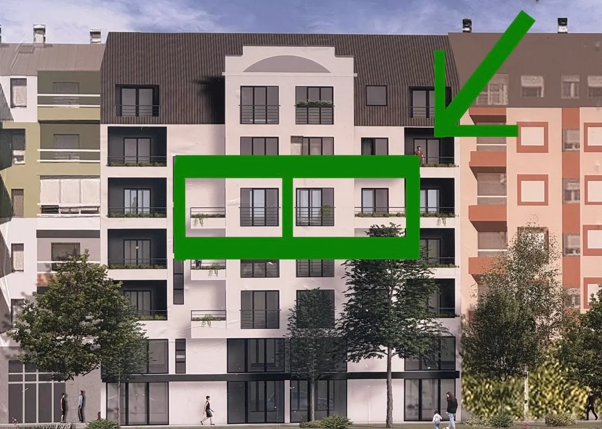 Prodaja, jednosoban stan, 42m², Kod Big Fashion-a, Podgorica