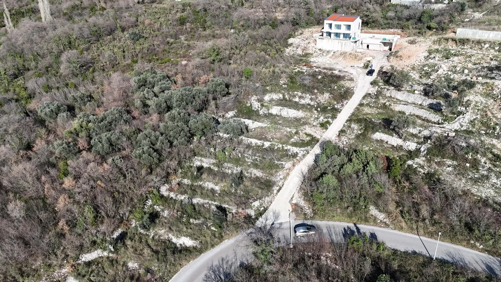 Prodaja, plac, 851m², Tudorovići, Budva