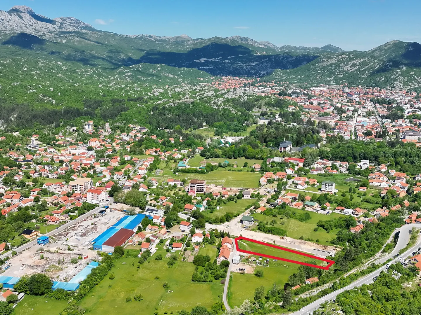 Sale, land lot, 2380m², Gruda, Cetinje