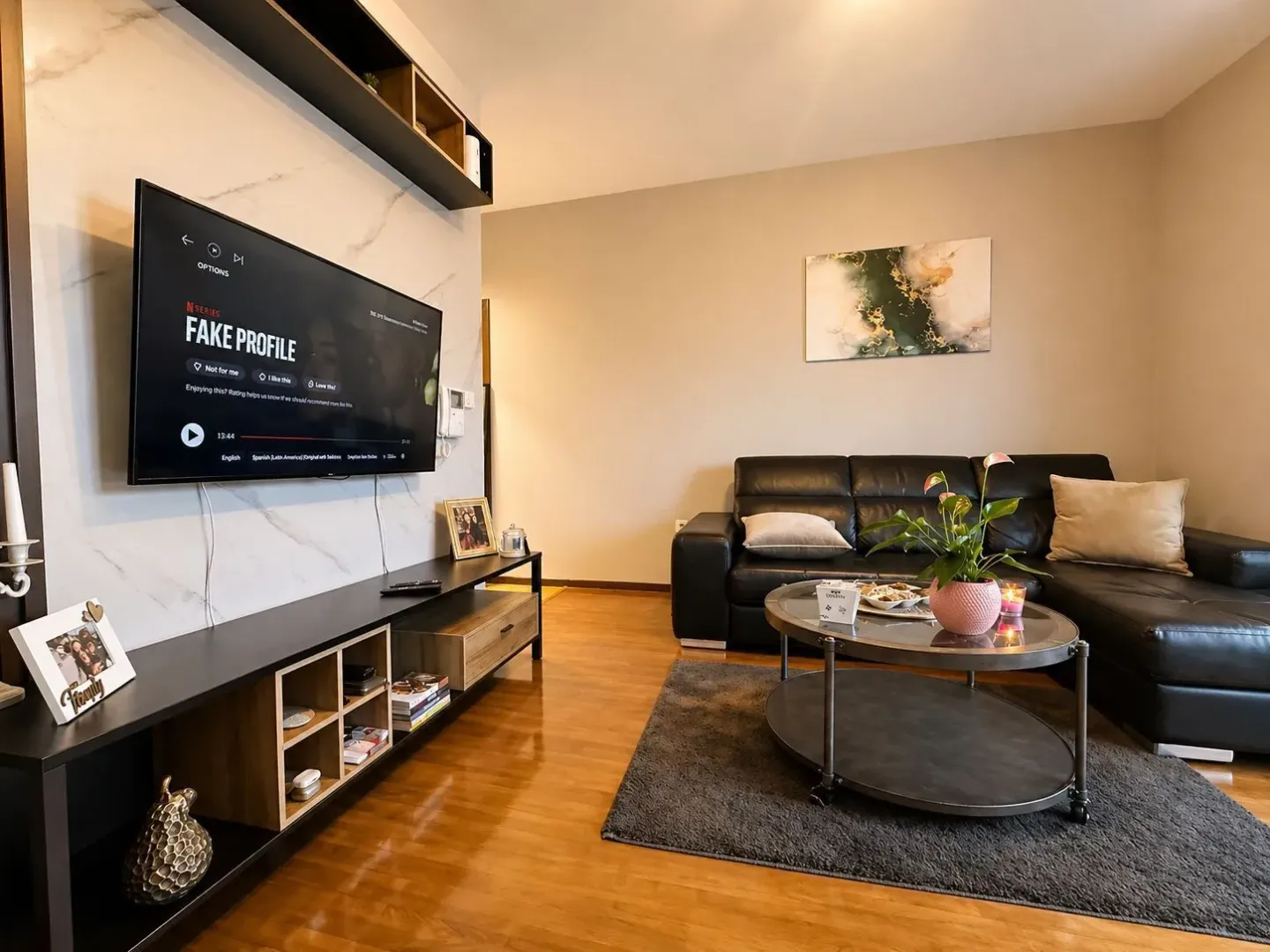 Rent, one bedroom apartment, 48m², Budva, Crna Gora