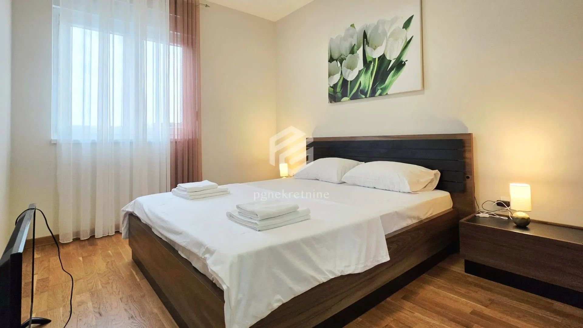 Rent, one bedroom apartment, 47m², City Kej, Podgorica