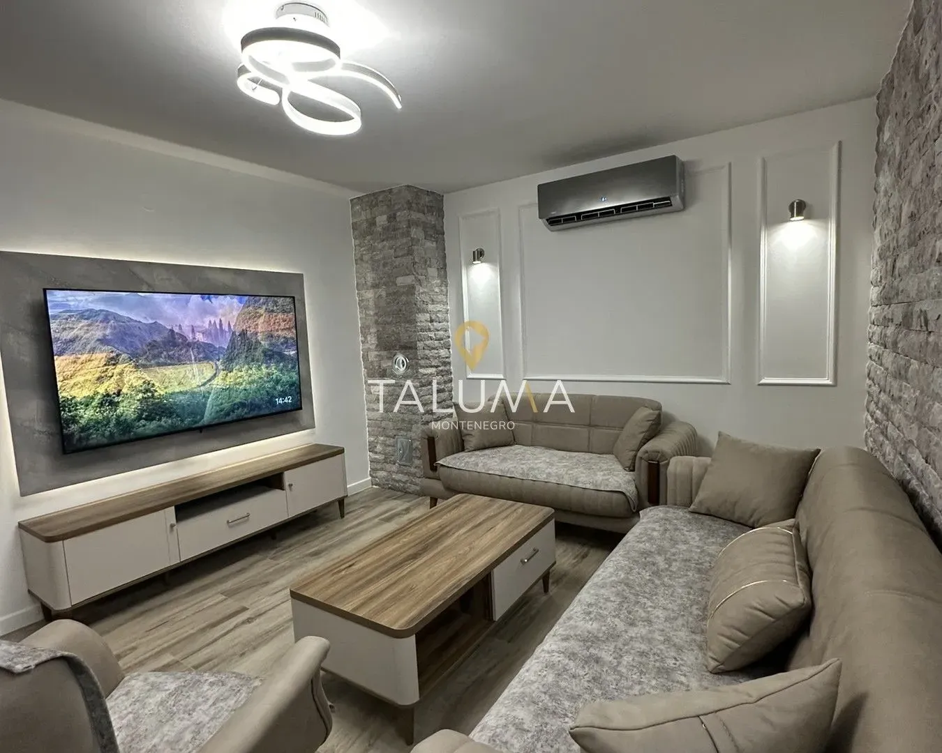 Sale, three bedroom apartment, 74m², Tuški Put, Podgorica